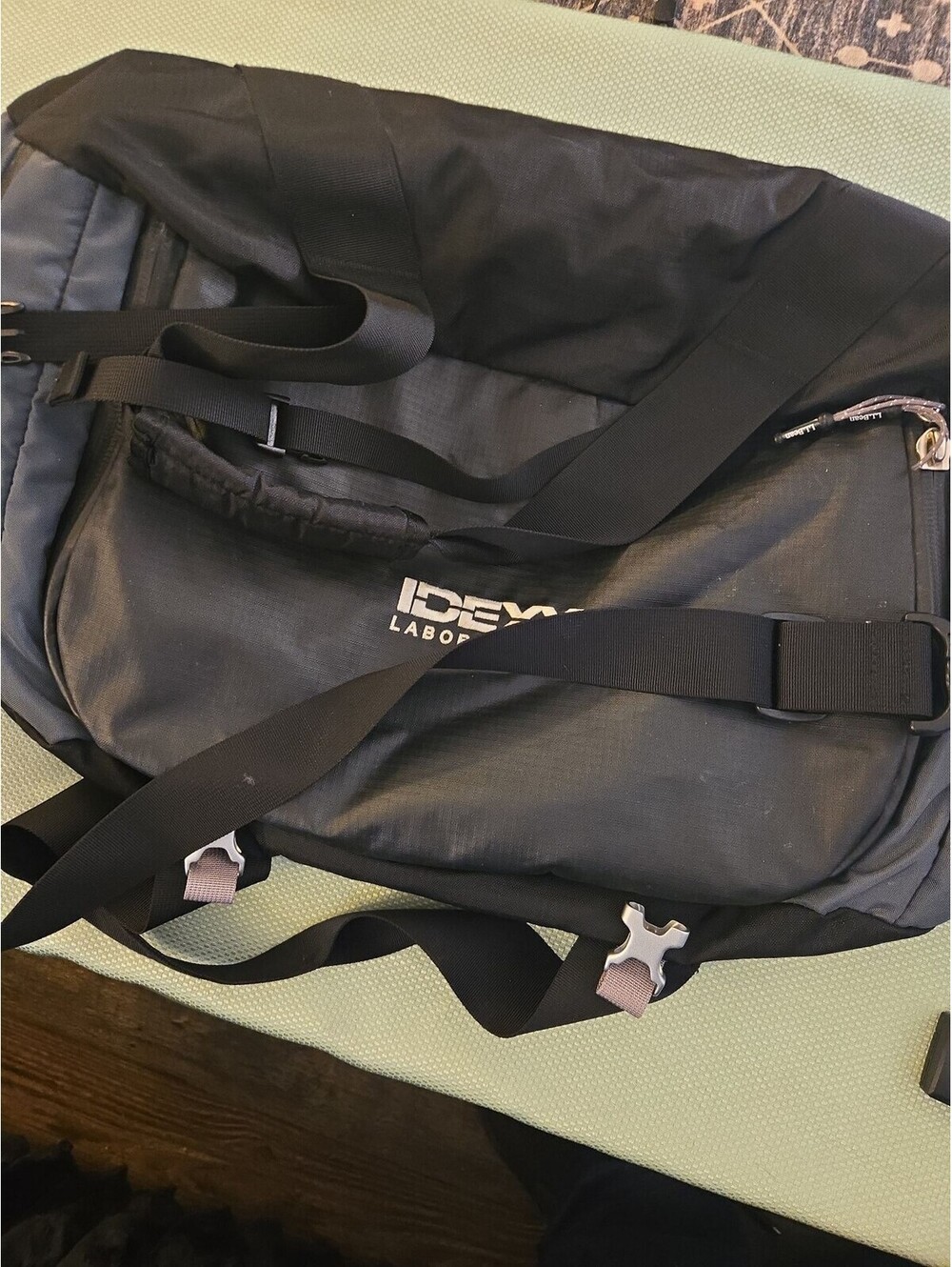 L.L. Bean x IDEXX Laboratories Tactical Black Gear Duffle Bag - Picture 5 of 6